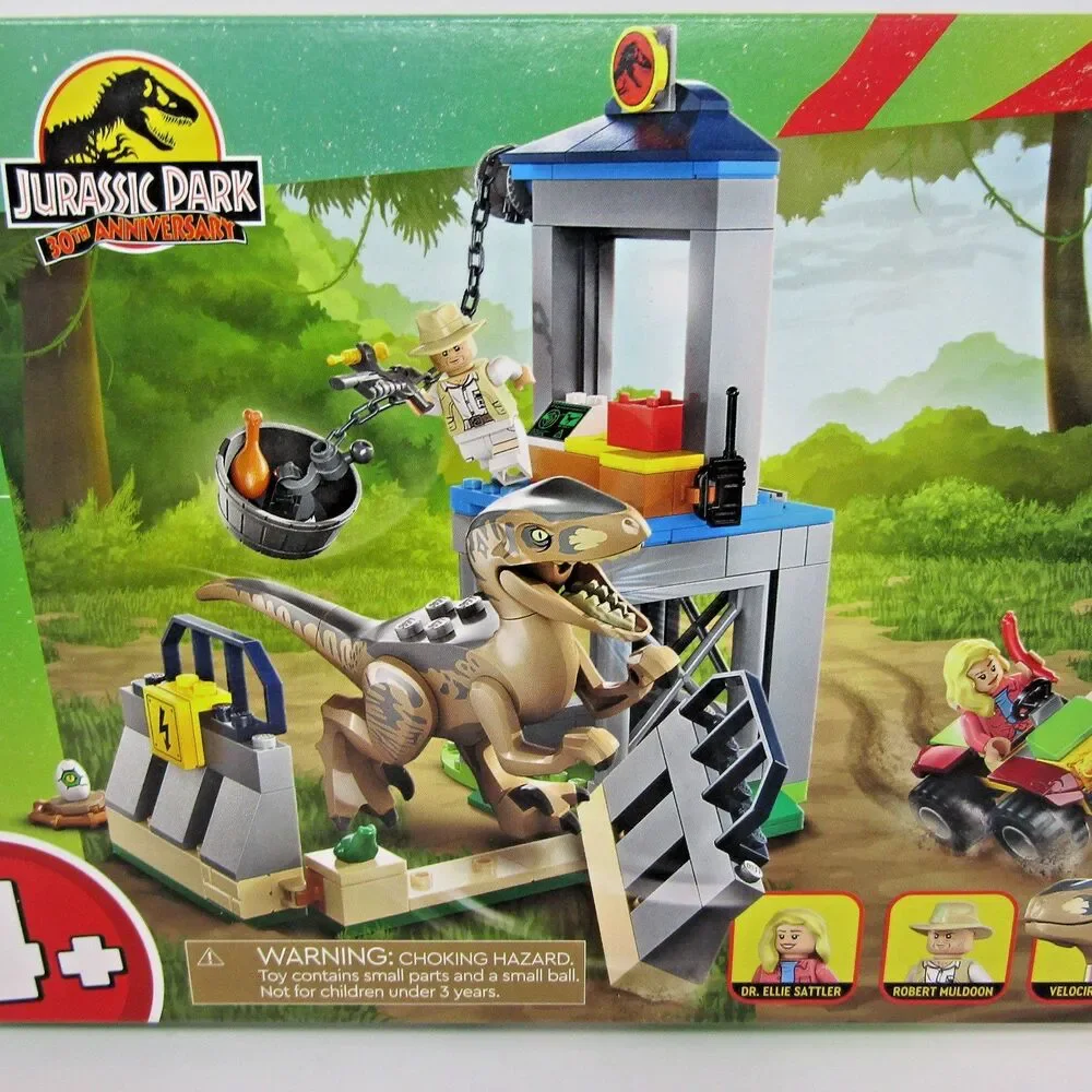 Lego Jurassic Park 30th Anniversary 76957 Velociraptor Escape NEW Sealed